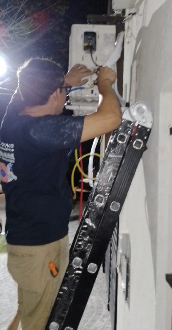 Instalación y reparación de aire acondicionado